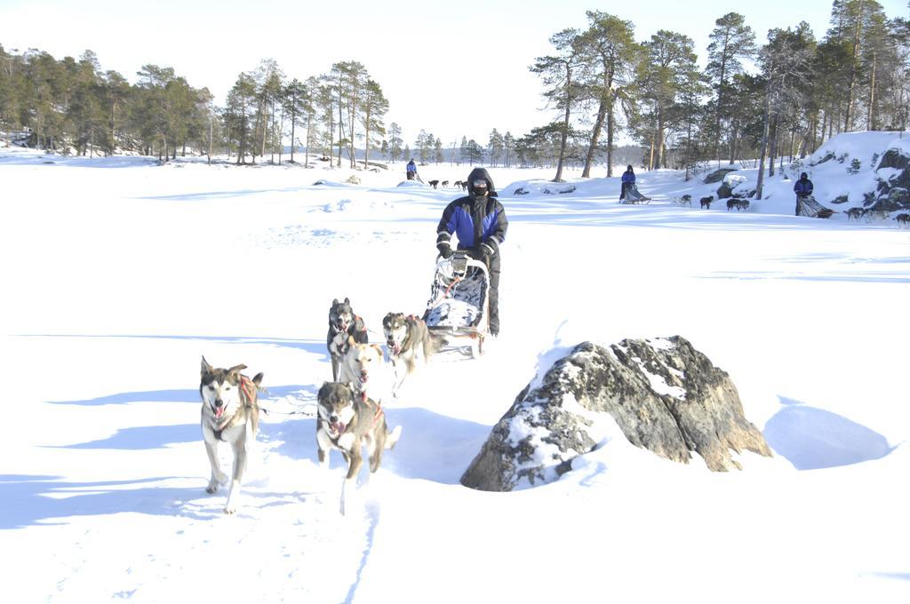 Guesthouse Husky Ivalo Kültér fotó